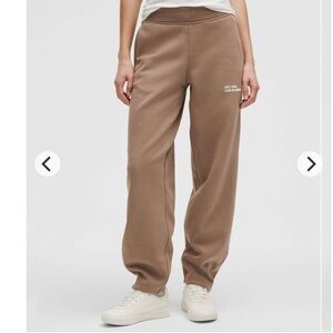 Lululemon Heavyweight Fleece Sweatpants Taupetastic Woman Medium Streetwear 2025